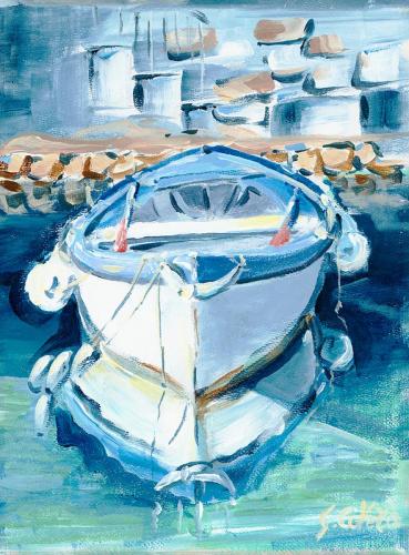 04 Barchetta-2024-acrilico-su-tela-20-x-25-cm