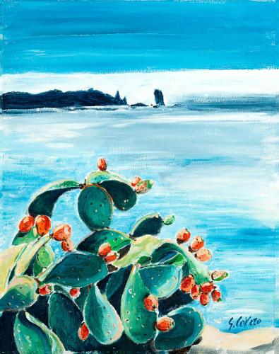 22 Campese-con-Fico-dIndia-2024-acrilico-su-tela-40-x-50-cm