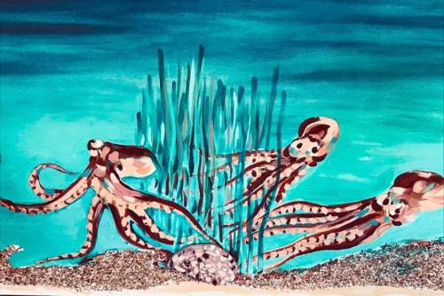 28 Polpi-2016-acrilico-su-tela-80-x-40-cm