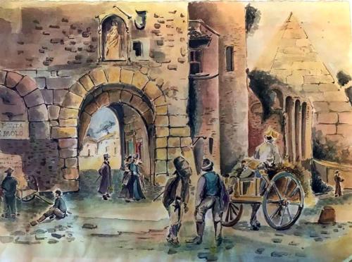 49 Roma-3-omaggio-a-Roesler-Franz-2002-acquarello-30-x-40-cm