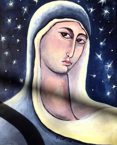 51 Madonna-2008-olio-su-tela-30-x-40-cm