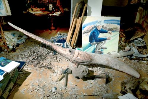 Pesce Spada lavorazione